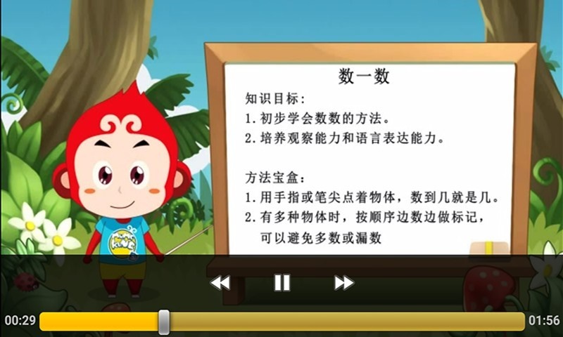 小猴子教数字