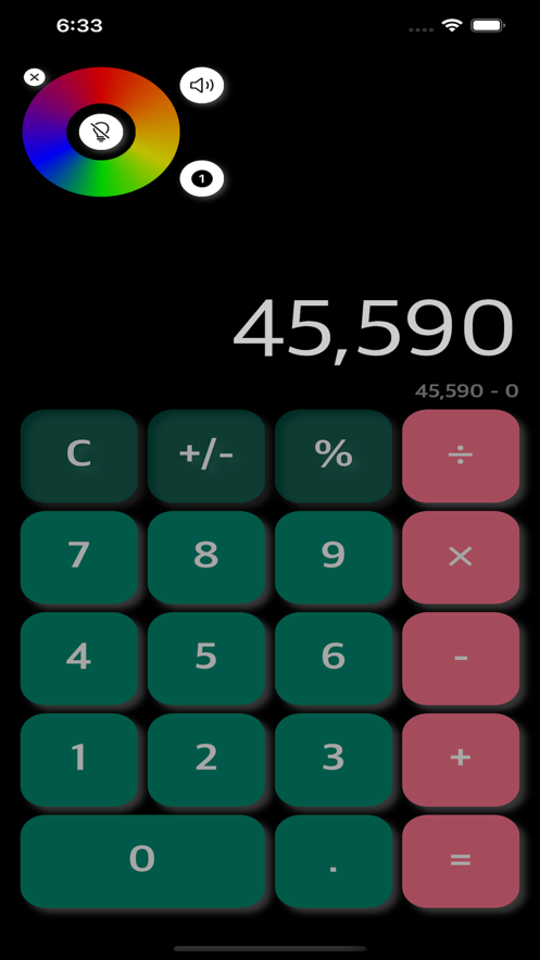 色彩变幻计算器