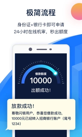 闪银借钱app
