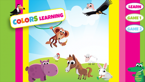 可爱宝宝学颜色