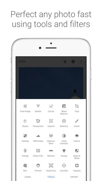 指划修图snapseed
