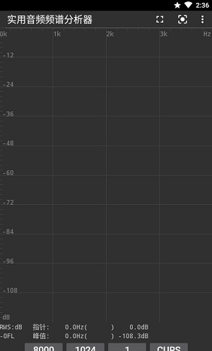 实用音频频谱分析器