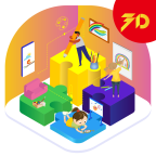 3D艺术馆图标