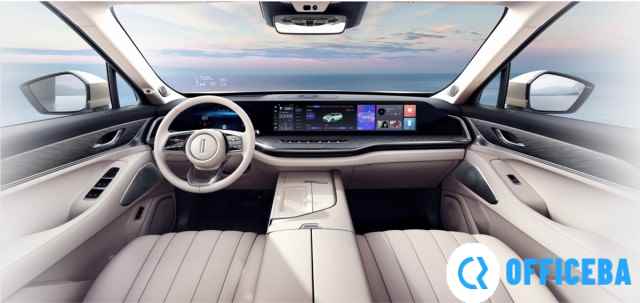 理想L8最强对手 魏牌蓝山DHT PHEV内饰官图发布