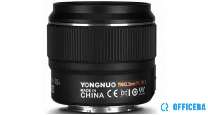永诺正式发布YN 42.5mm F1.7M II镜头