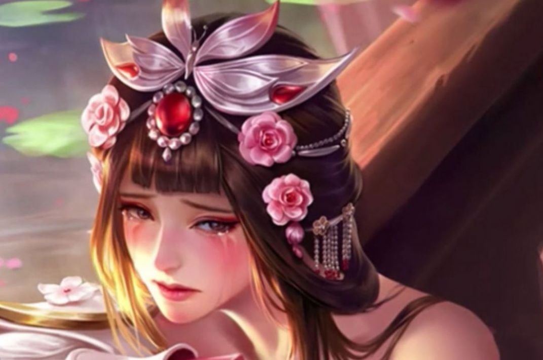 王者荣耀女英雄流泪的样子表情图片分享图片1