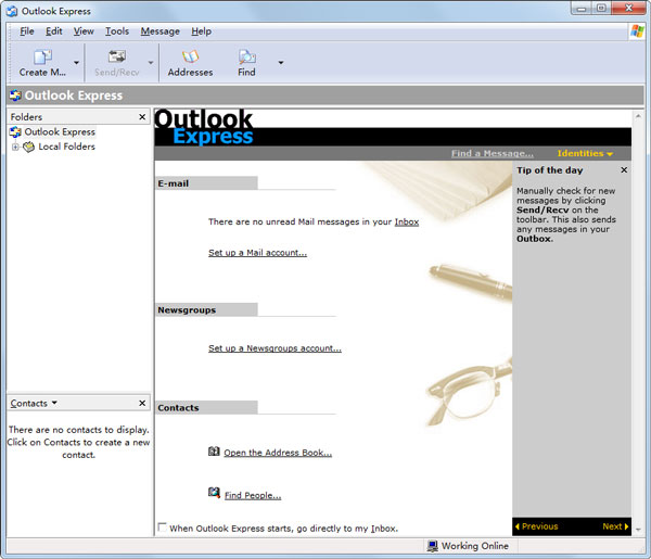 Outlook Express绿色版(邮箱工具)