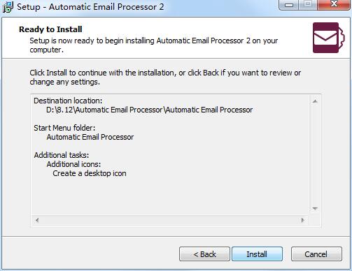 Automatic Email Processor英文安装版