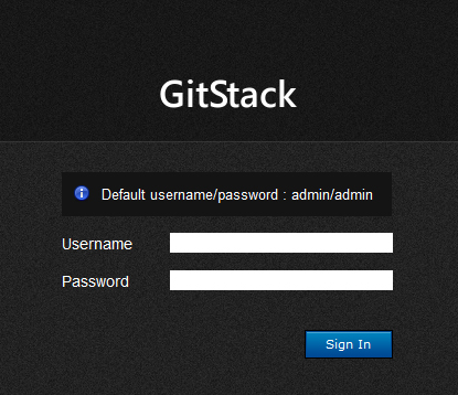 GitStack英文版(git服务器)