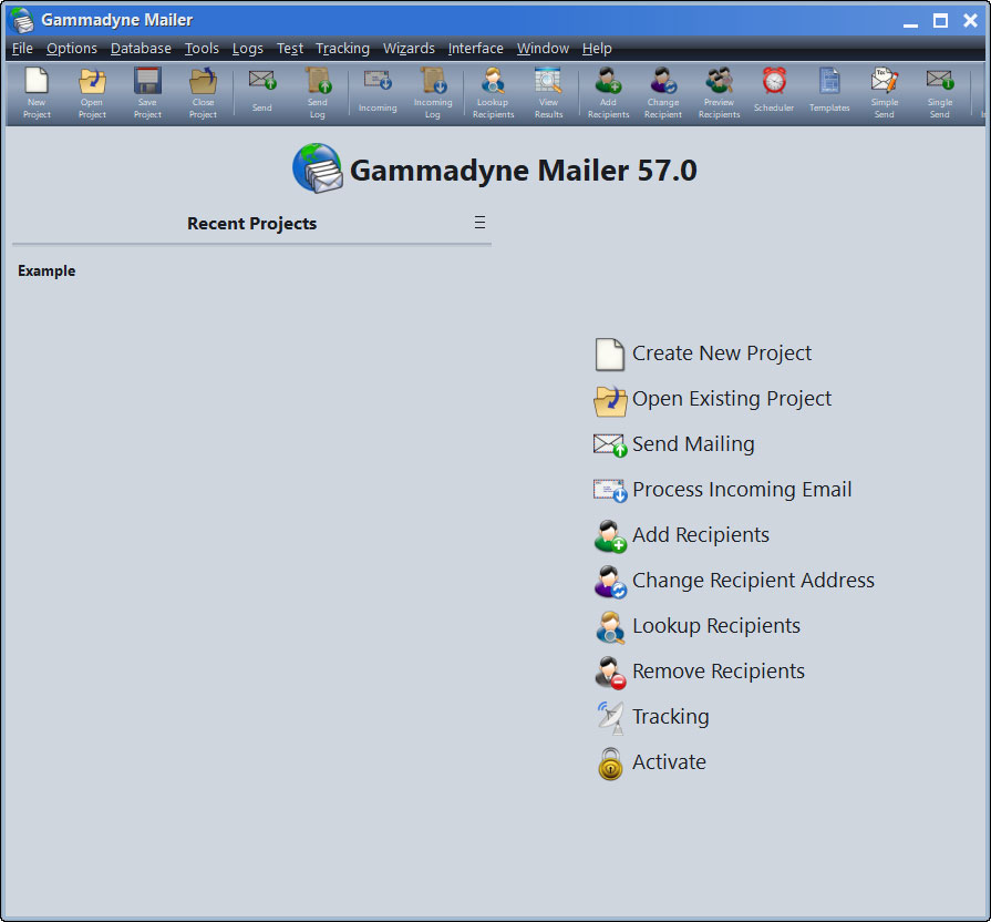 Gammadyne Mailer V57.0(电子邮件发送软件)