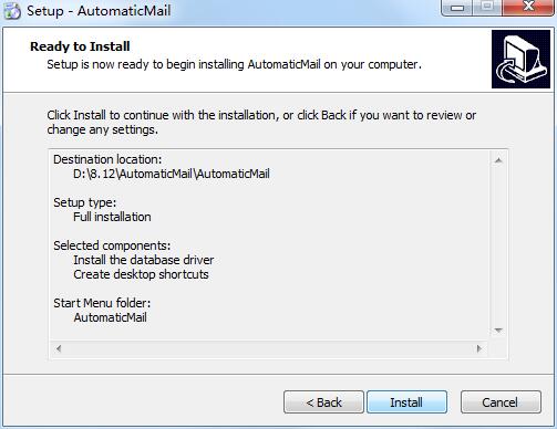 AutomaticMail英文安装版