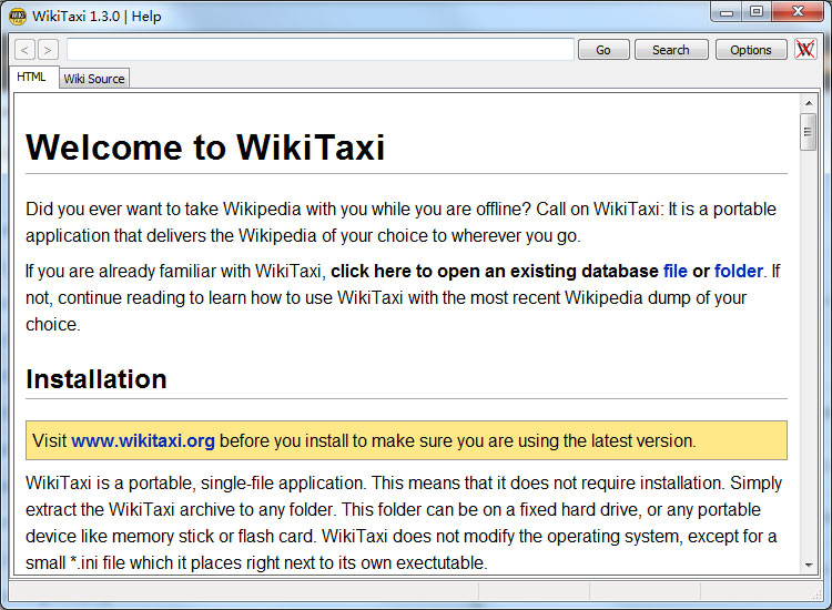WikiTaxi绿色英文版(维基百科)
