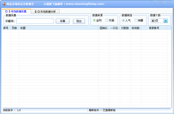 淘宝市场综合分析助手绿色版