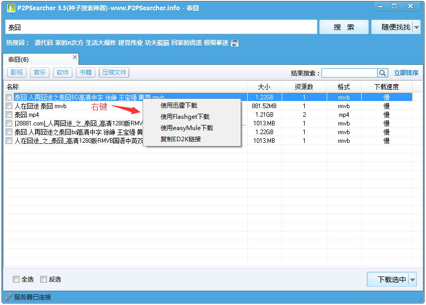 P2PSearcher（种子搜索神器）绿色版