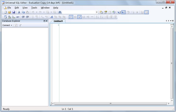 Universal SQL Editor英文版(数据库工具)