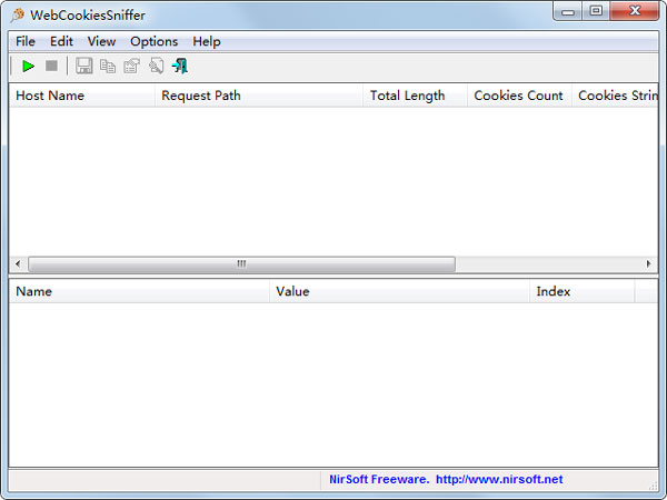 WebCookiesSniffer英文绿色版(cookie捕获软件)