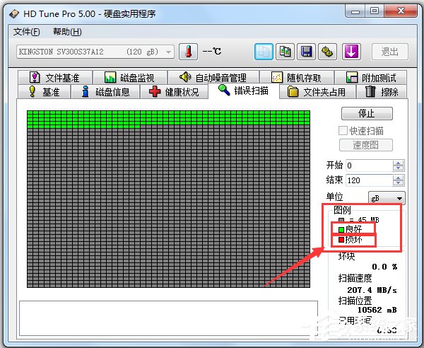 HD Tune Pro昆子汉化绿色版(硬盘检测工具)