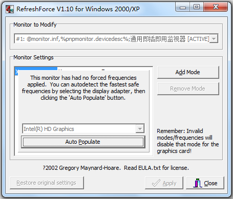 ReForce英文<a href=https://www.officeba.com.cn/tag/lvseban/ target=_blank class=infotextkey>绿色版</a>(刷新率锁定工具)