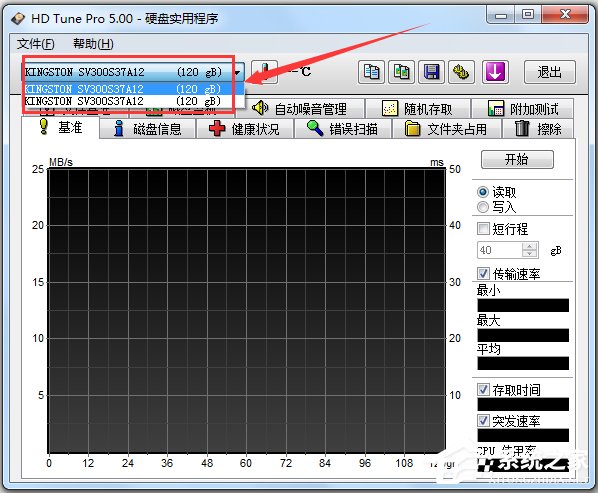 HD Tune Pro昆子汉化绿色版(硬盘检测工具)