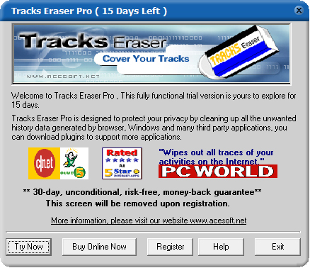 电脑使用痕迹清除专业版(Tracks Eraser Pro)