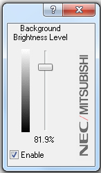 Brightness Controller英文<a href=https://www.officeba.com.cn/tag/lvseban/ target=_blank class=infotextkey>绿色版</a>(屏幕亮度调节工具)