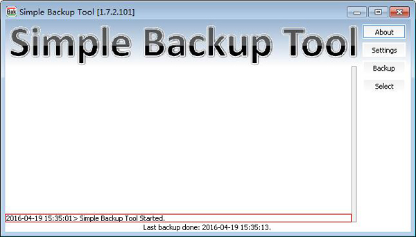 Simple Backup Tool英文版(文件备份工具)