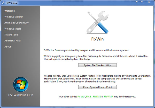 FixWin<a href=https://www.officeba.com.cn/tag/lvseban/ target=_blank class=infotextkey>绿色版</a>(系统修复工具)