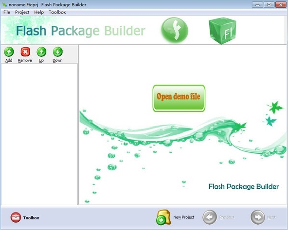 Boxoft Flash Package Builder官方版(flash<a href=https://www.officeba.com.cn/tag/zhuanhuangongju/ target=_blank class=infotextkey>转换工具</a>)