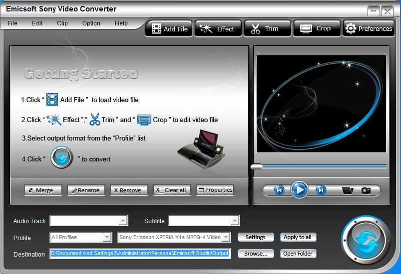 Emicsoft SonyConverter