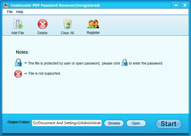 Coolmuster PDF Password Remover英文安装版