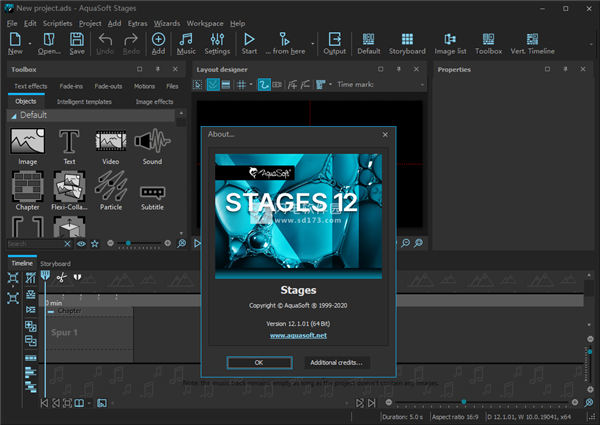 AquaSoft Stages 12免费版(多媒体制作软件)