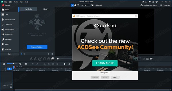 ACDSee LuxeaEditor