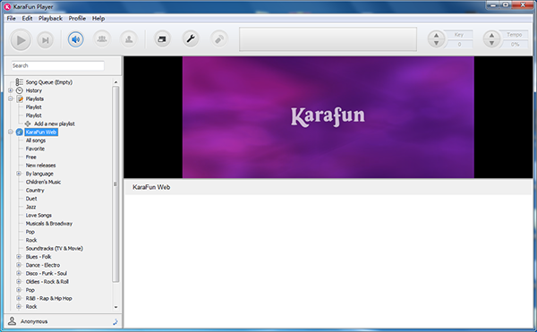 KaraFun Player免费版(免费的卡拉ok软件)