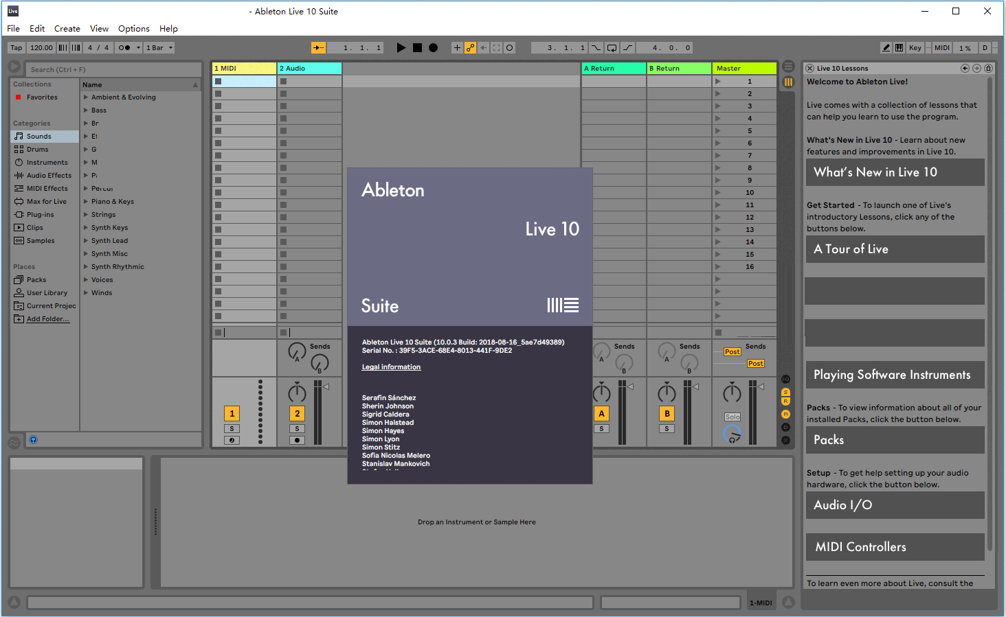 Ableton Live Suite 10中文免费版(音乐制作软件)