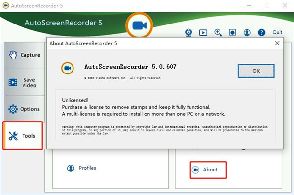 AutoScreenRecorder<a href=https://www.officeba.com.cn/tag/lvseban/ target=_blank class=infotextkey>绿色版</a>(智能屏幕录像机)