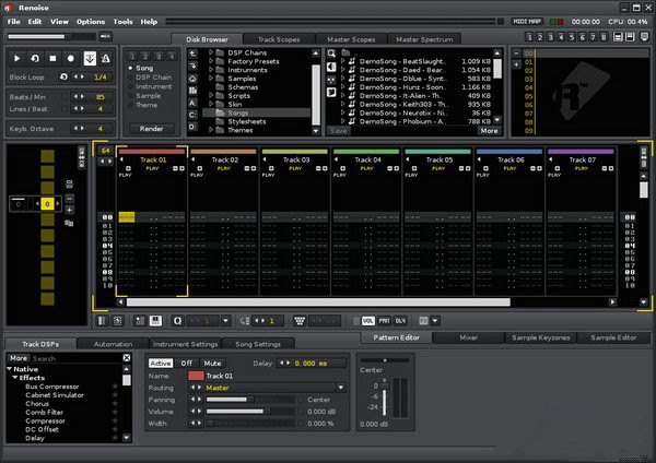 Renoise中文版(数字音频处理软件)