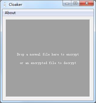 Cloaker绿色英文版(跨平台加密工具)