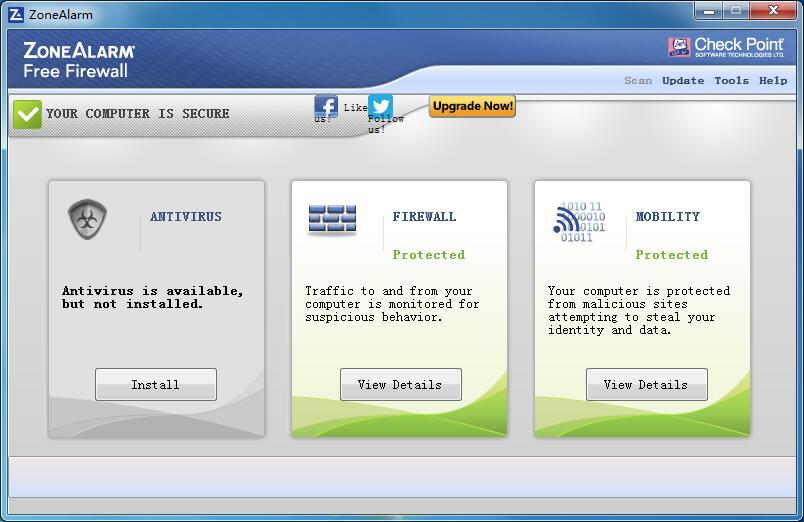 ZoneAlarm Free Firewall（个人防火墙）V15.8.043.18324 多国语言安装版
