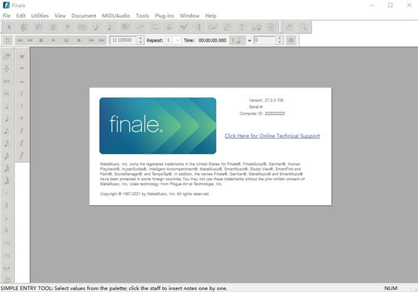 MakeMusic Finale 27中文版(打谱软件)