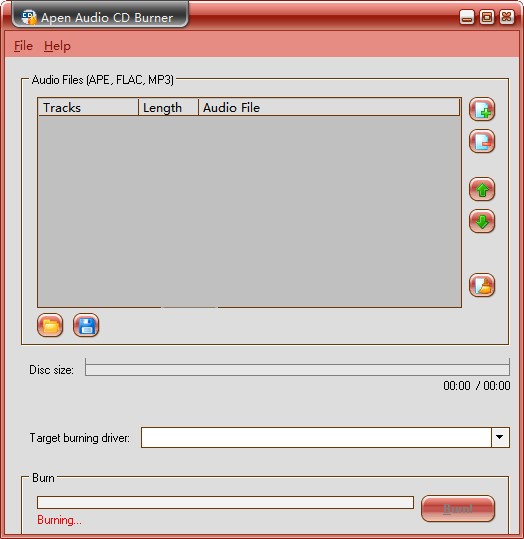 Apen Audio CD Burner官方版(CD刻录工具)