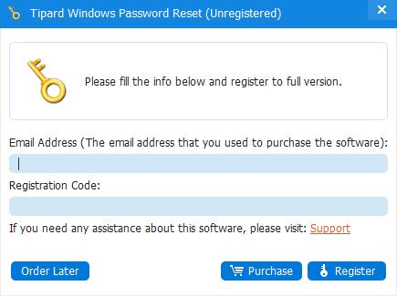 Tipard Windows Password Reset英文安装版(密码重置软件)