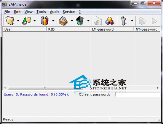 InsidePro SAMInside绿色汉(破解win2000/XP用户口令)