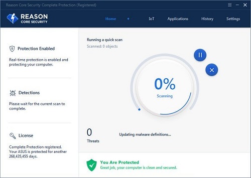 Reason Core Security免费版(系统安全检测软件)