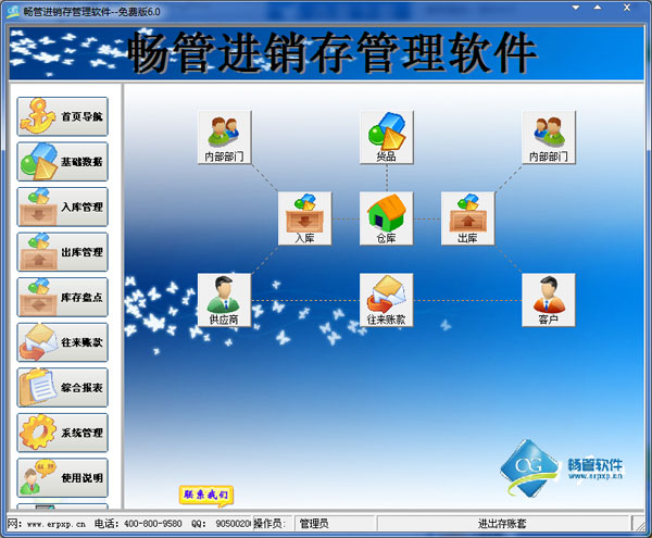 畅管进销存管理软件