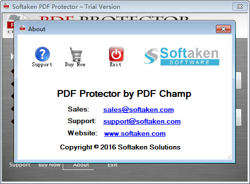 Softaken PDF Locker免费版(PDF保护软件)