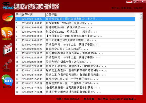 易道贵金属机器人喊单系统稳定版