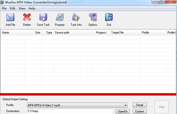 Bluefox MP4Converter