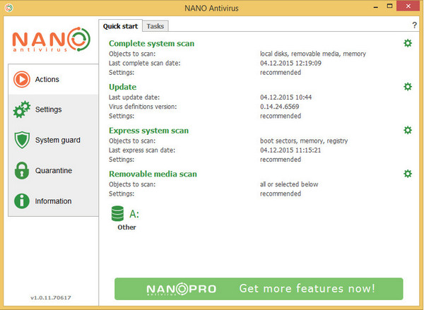 NANO Antivirus官方版