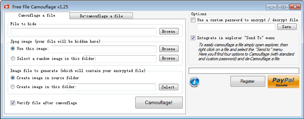 File Camouflage<a href=https://www.officeba.com.cn/tag/lvseban/ target=_blank class=infotextkey>绿色版</a>(文件隐藏到图片)
