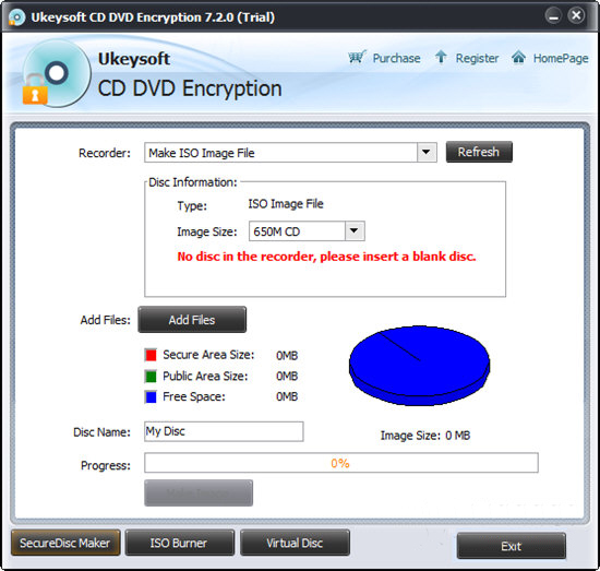 UkeySoft CD DVD Encryption免费版(光盘加密助手)